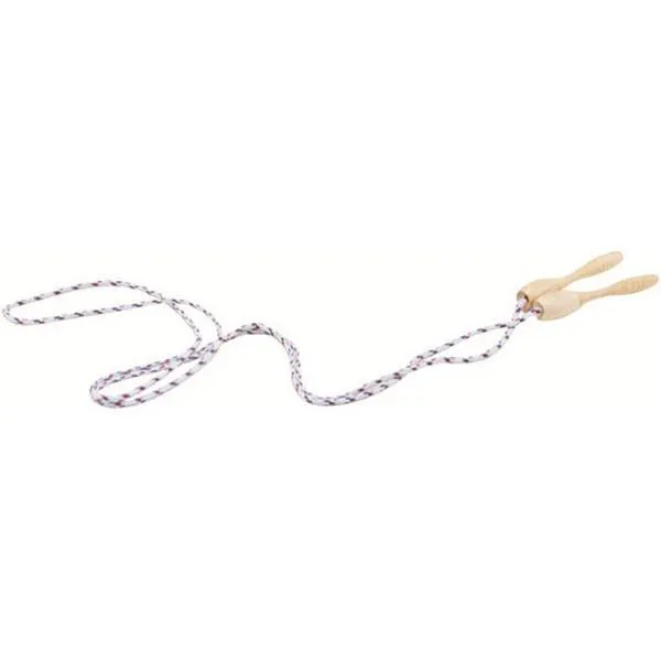 Tuftex 7ft Cotton Skipping Ropes with Wooden Handles | 12 Pack