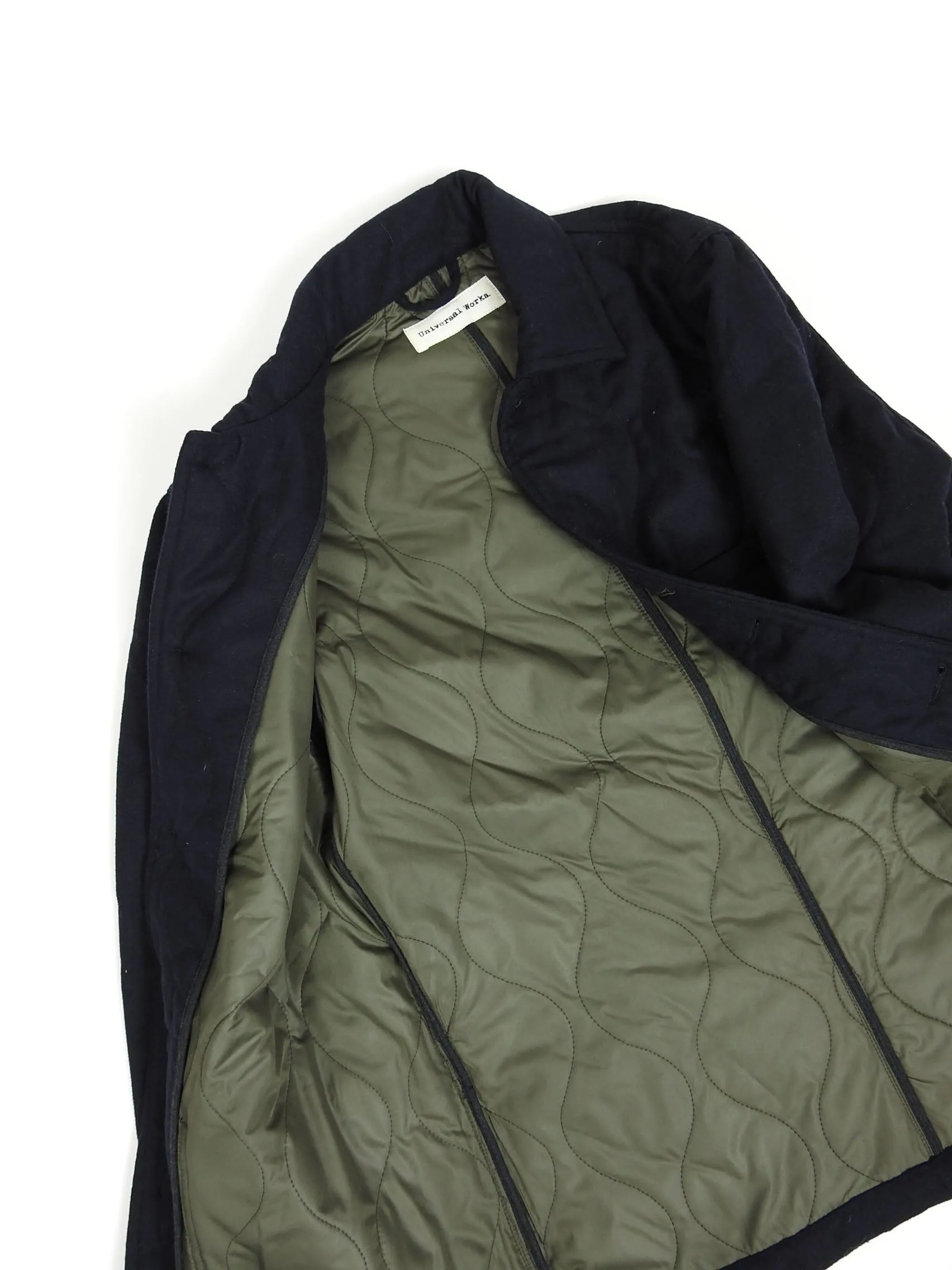 Universal Works Quilted Bakers Jacket Size Medium