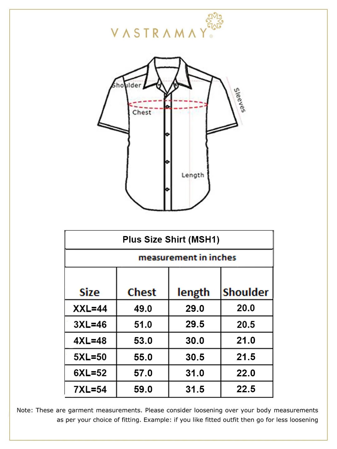 VASTRAMAY Men's Plus Size Wine Silk Blend Ethnic Shirt