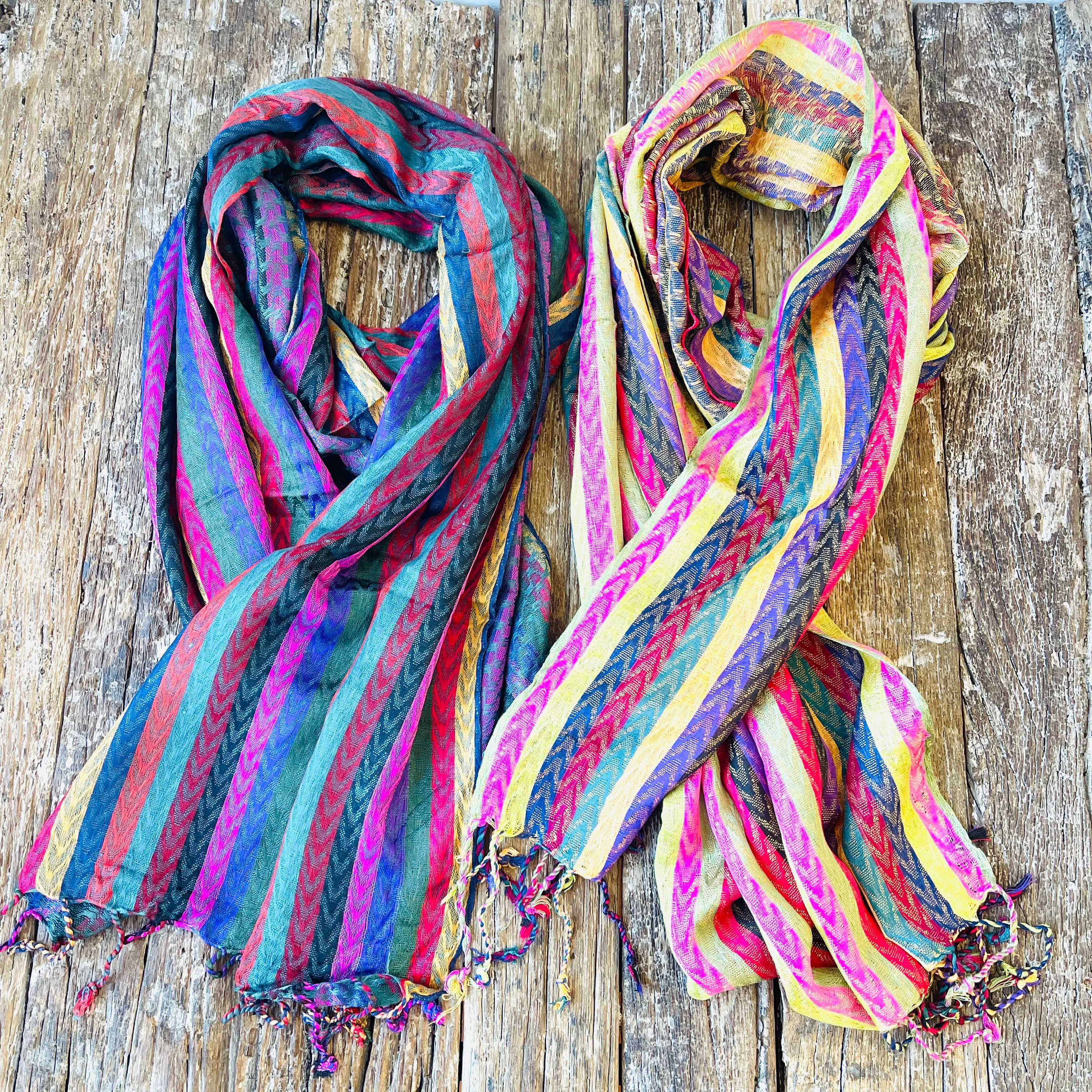 VISCOSE SCARF 180X50CM