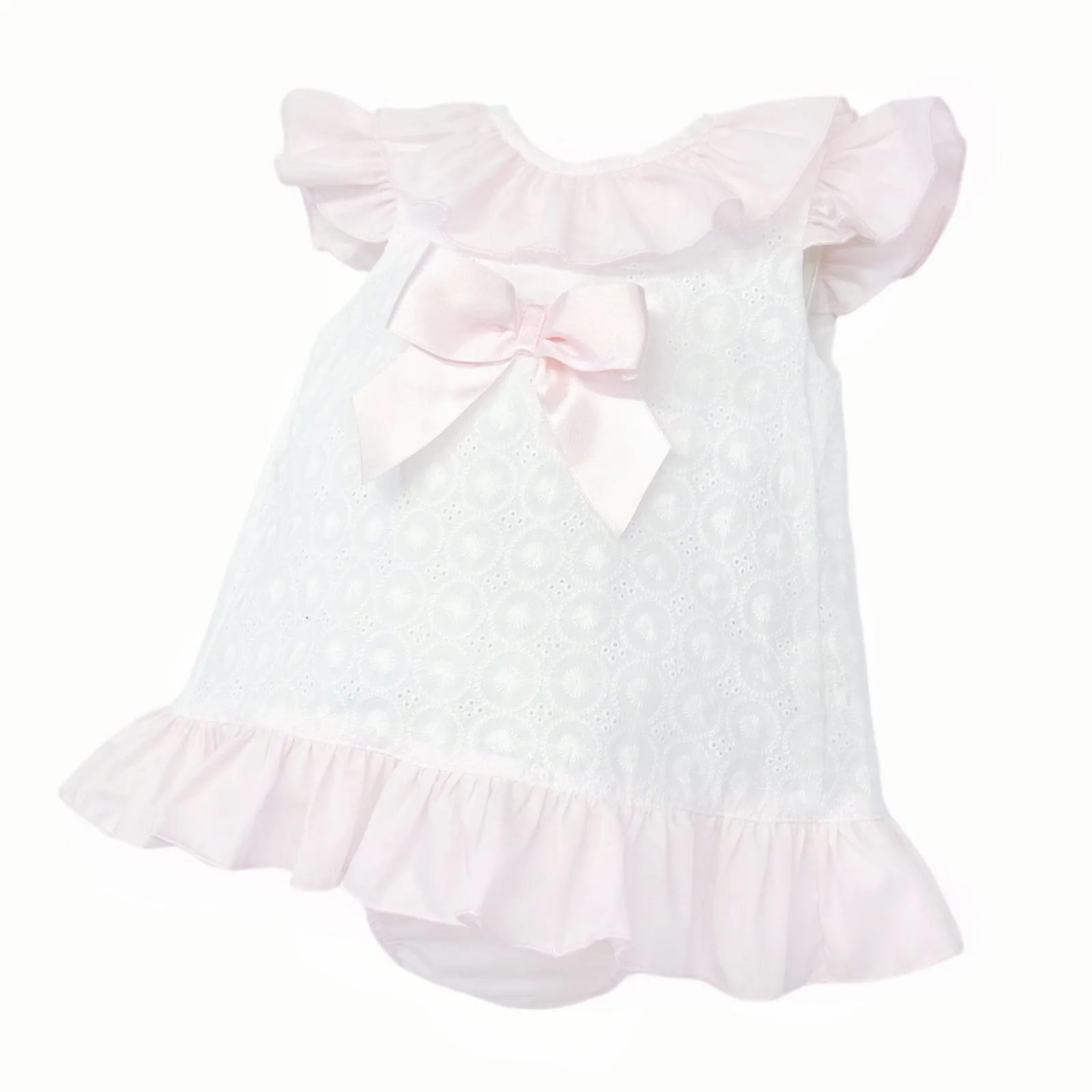Wee Me Pink Open Back Dress