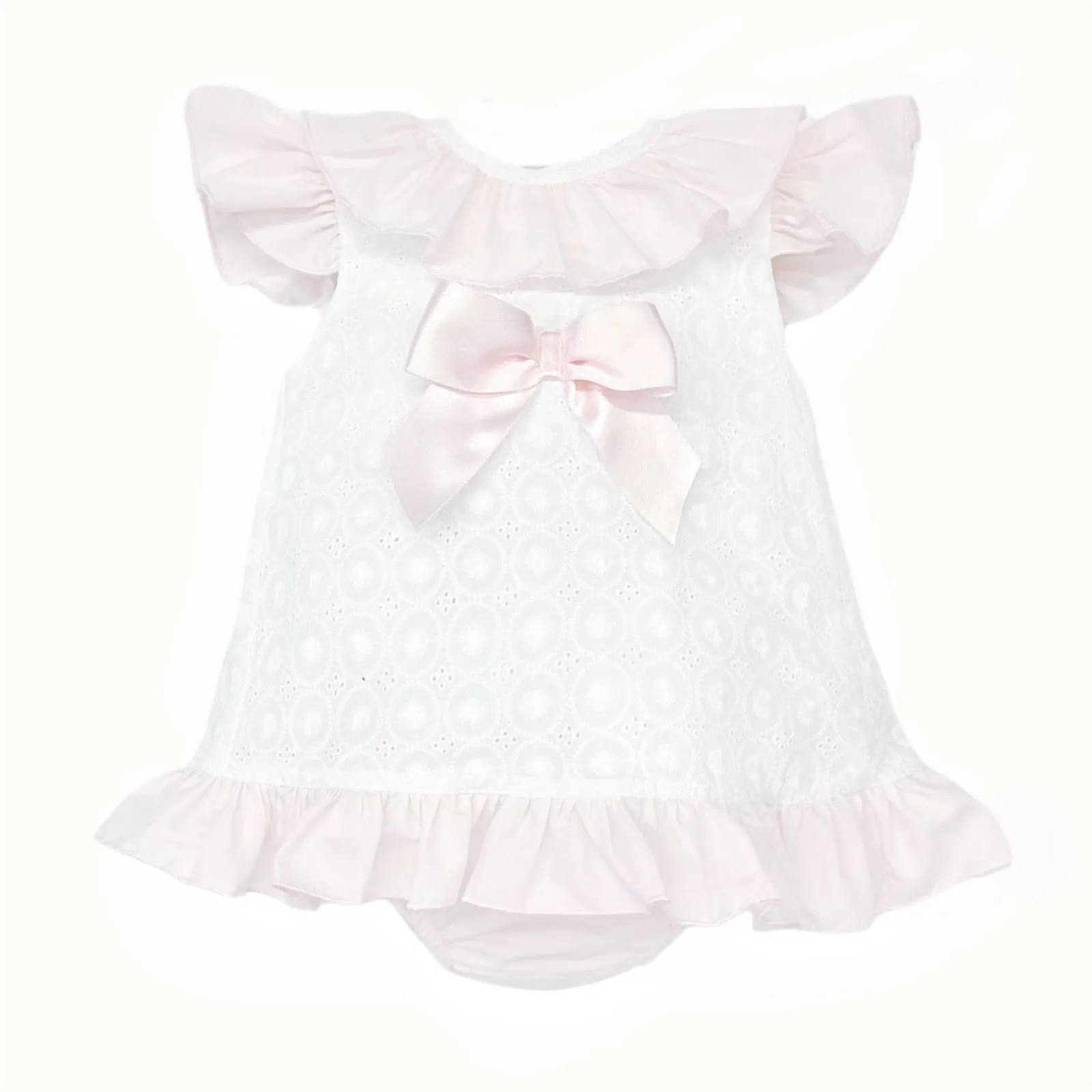 Wee Me Pink Open Back Dress