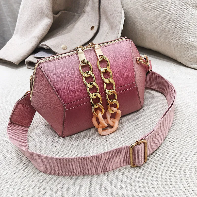Wide shoulder girly One Shoulder Satchel