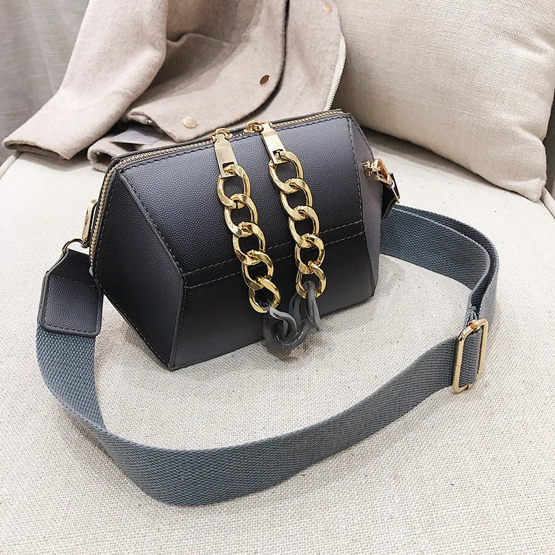 Wide shoulder girly One Shoulder Satchel