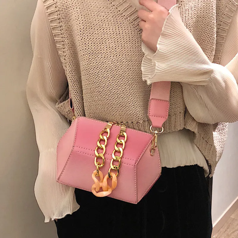 Wide shoulder girly One Shoulder Satchel