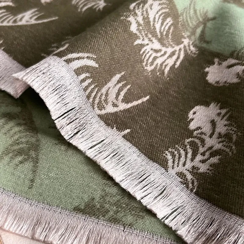 Women Scarf Warm British Style Thicken