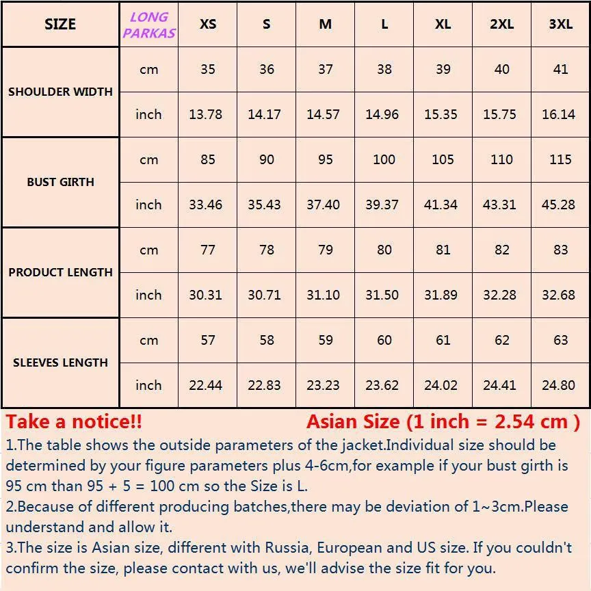 Womens Jackets Medium-Long Down Cotton Parka Plus Size Jacket Coat Slim Ladies Casual Clothing Navy and Black