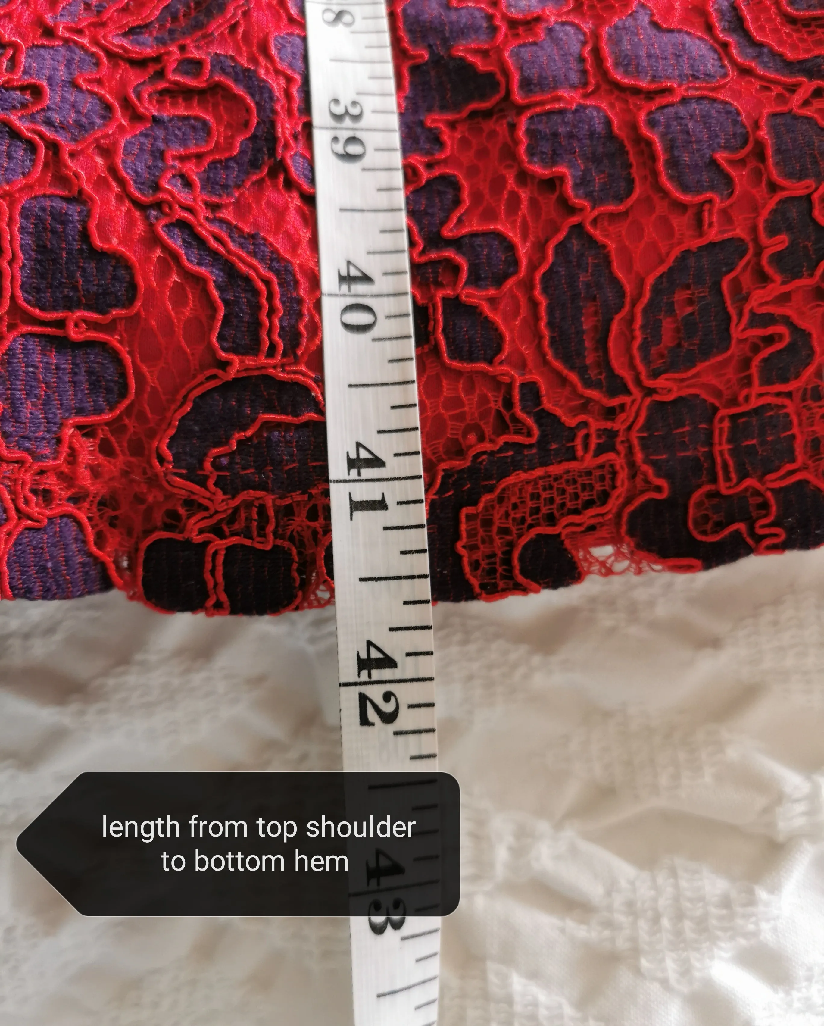 WOMENS PLUS SIZE 2X (18/20) - MYSTIC LOS ANGELES, Embroidered A-line Lace and Crothet Dress EUC B58