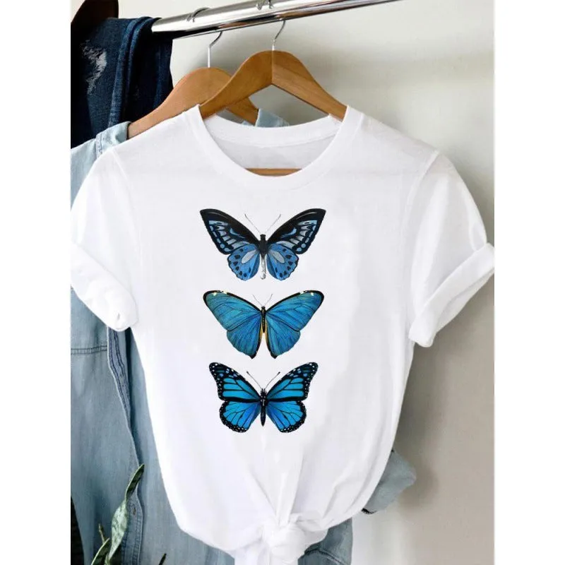 Women's Plus Size Short-sleeved T-shirt