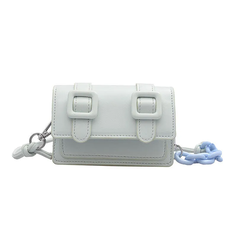 Women's Versatile Mini Fashion Cambridge Thick Chain Bags