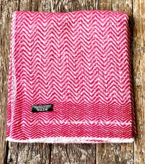 WOOL N CASHMERE BLEND SOFT SHAWLS 76X200CM