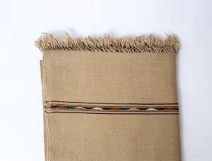 Wool Shawl Light Brown