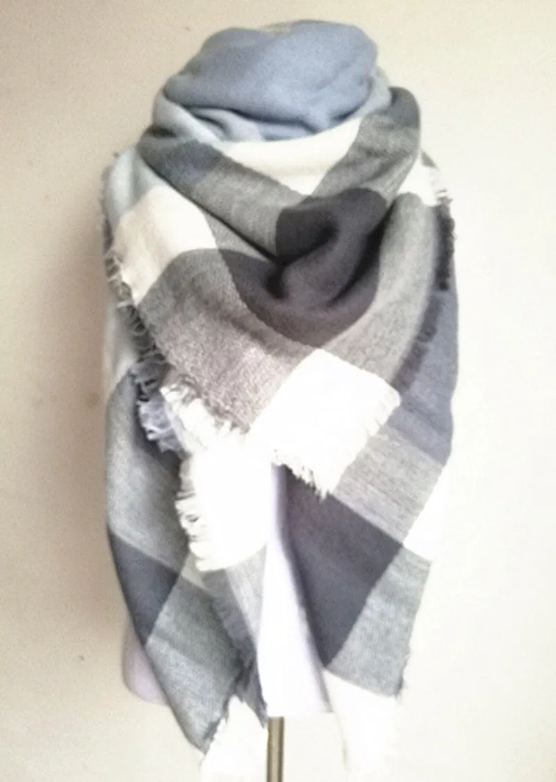 za winter scarf Tartan Scarf women desigual Plaid Scarf cuadros er Unisex Acrylic Basic Shawls warm bufandas