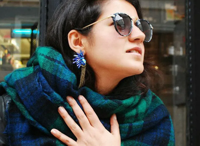 za winter scarf Tartan Scarf women desigual Plaid Scarf cuadros er Unisex Acrylic Basic Shawls warm bufandas