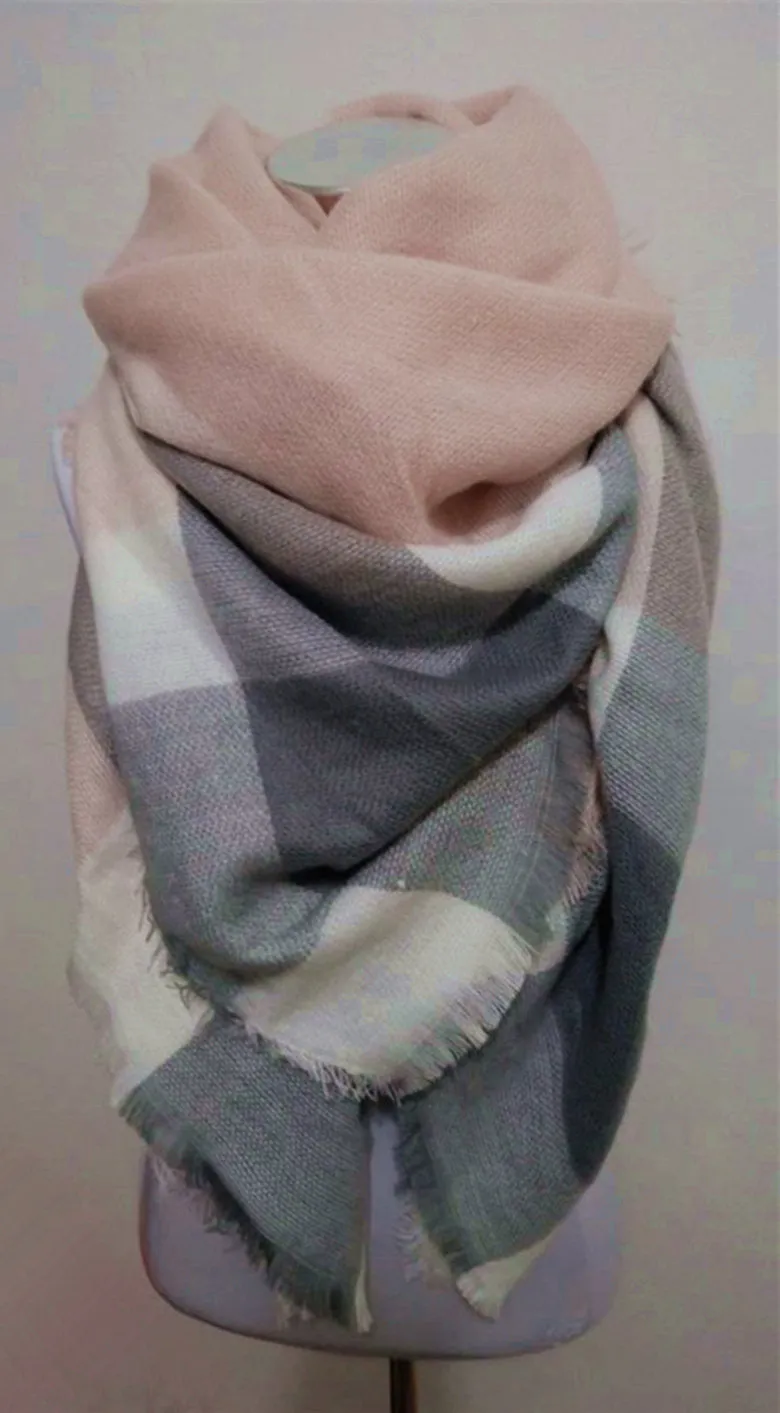 za winter scarf Tartan Scarf women desigual Plaid Scarf cuadros er Unisex Acrylic Basic Shawls warm bufandas
